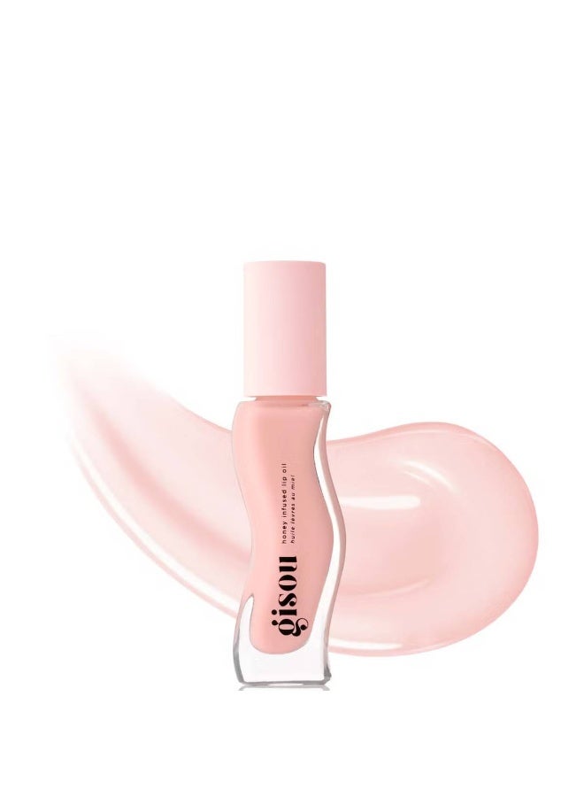 Gisou Honey Infused Lip Oil, 8ml-Vanilla Glaze - Image 1