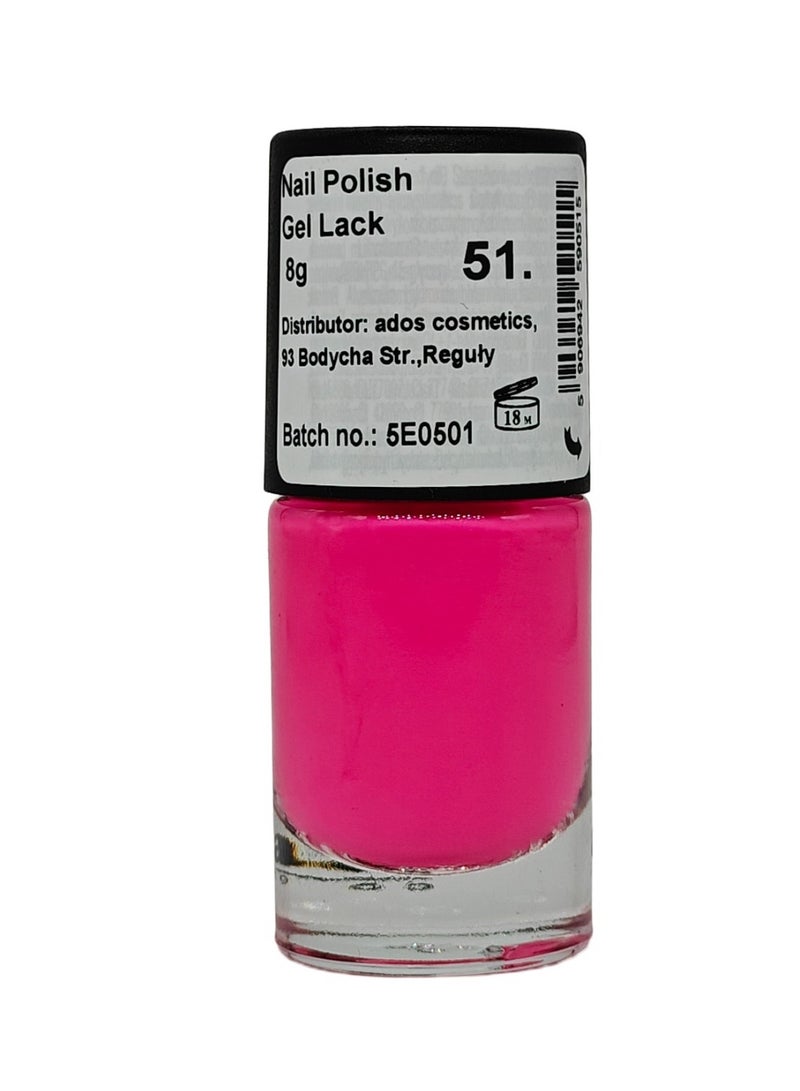 ados Nail Polish Gel Lack 8 g - No.51 - Image 2