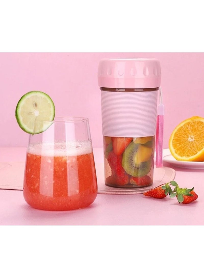 Portable Juicer Cup Blender For Smoothies And Shakes 300Ml Fruit Mixing Machine Detachable Cup Usb Rechargeable For Sports Travel And Outdoors  - Image 4