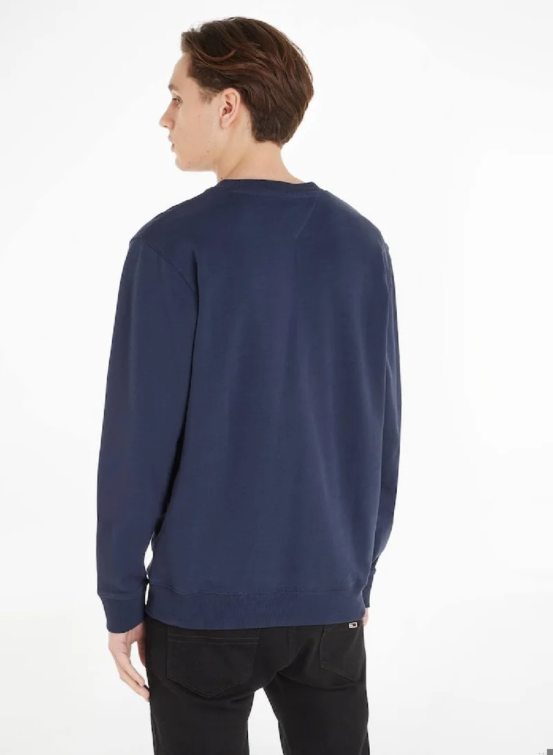 TOMMY JEANS Modern Logo Fleece Sweatshirt