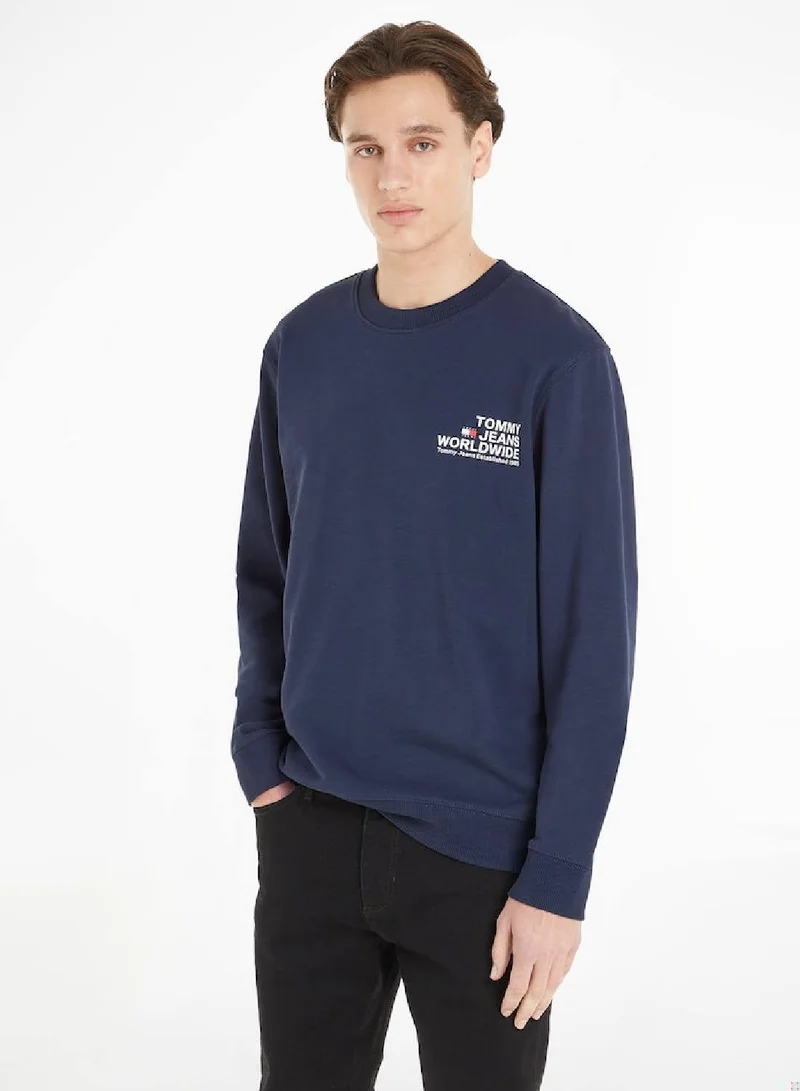 Modern Logo Fleece Sweatshirt