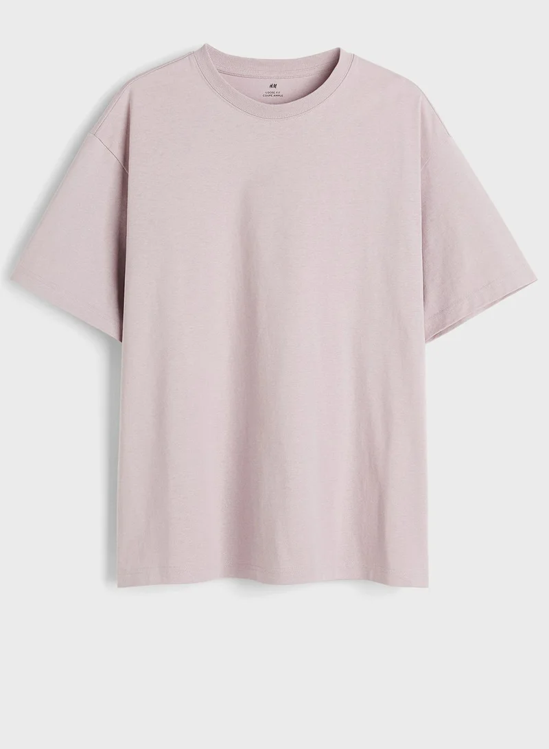 اتش اند ام Crew Neck T-Shirt