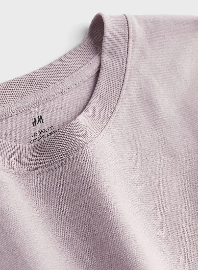 اتش اند ام Crew Neck T-Shirt