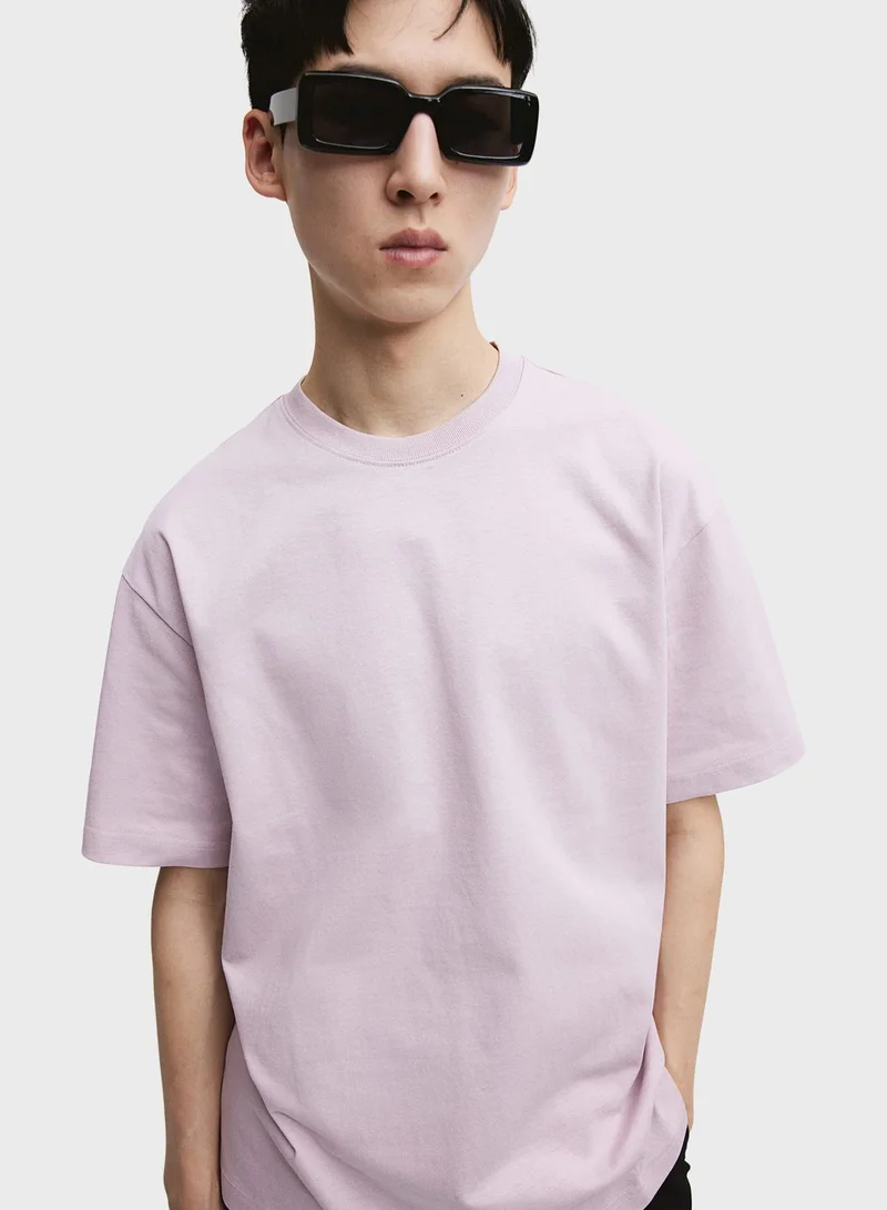 اتش اند ام Crew Neck T-Shirt