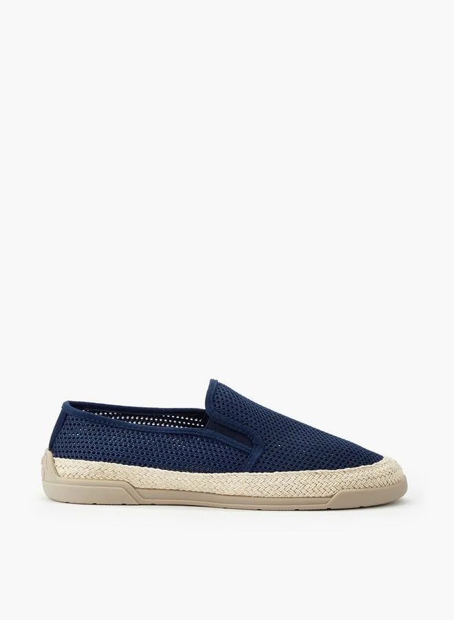 Peppermint NAVY Men Textured Espadrilles Loafers for Men | Best Price UAE