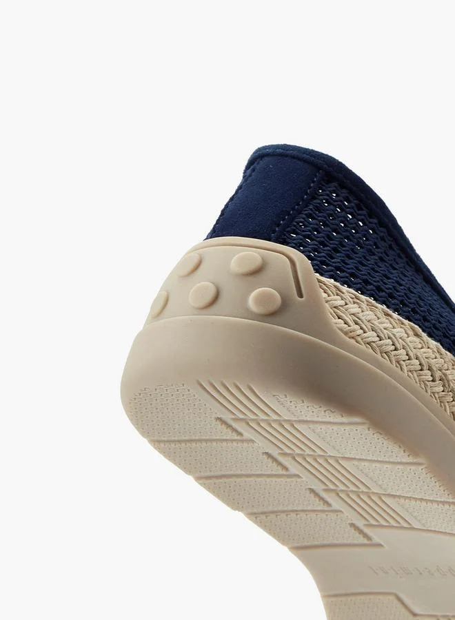 Peppermint NAVY Men Textured Espadrilles Loafers for Men | Best Price UAE
