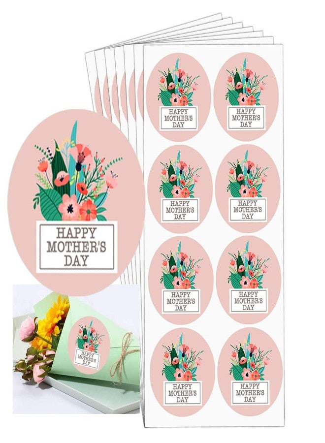 Besttile Happy Mother's Day Stickers,2 Inch Mother's Day Gift Tag for Card,Presents Package Bag,240 Pcs Per Pack - Image 1
