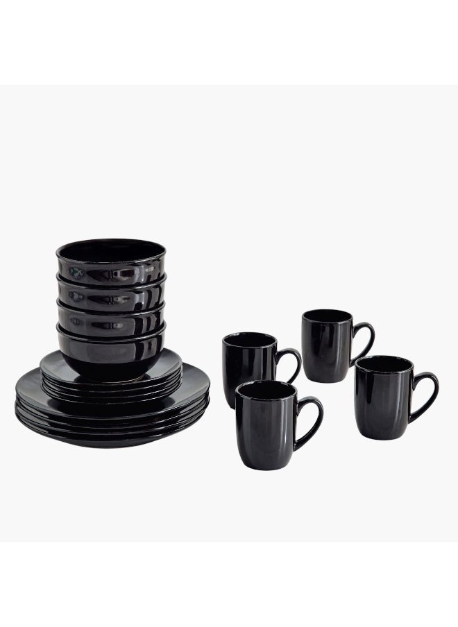 Home Box Eleganza 16-Piece Glossy Dinner Set - Serves 4  - Image 5