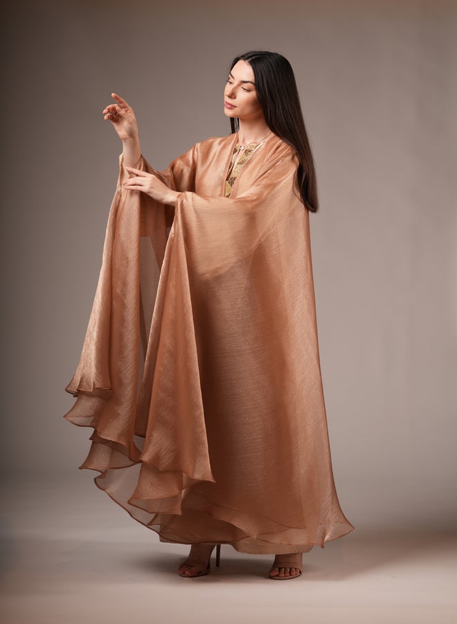 MAISON ARABELLE Embroidered Chiffon Dress  - Image 4