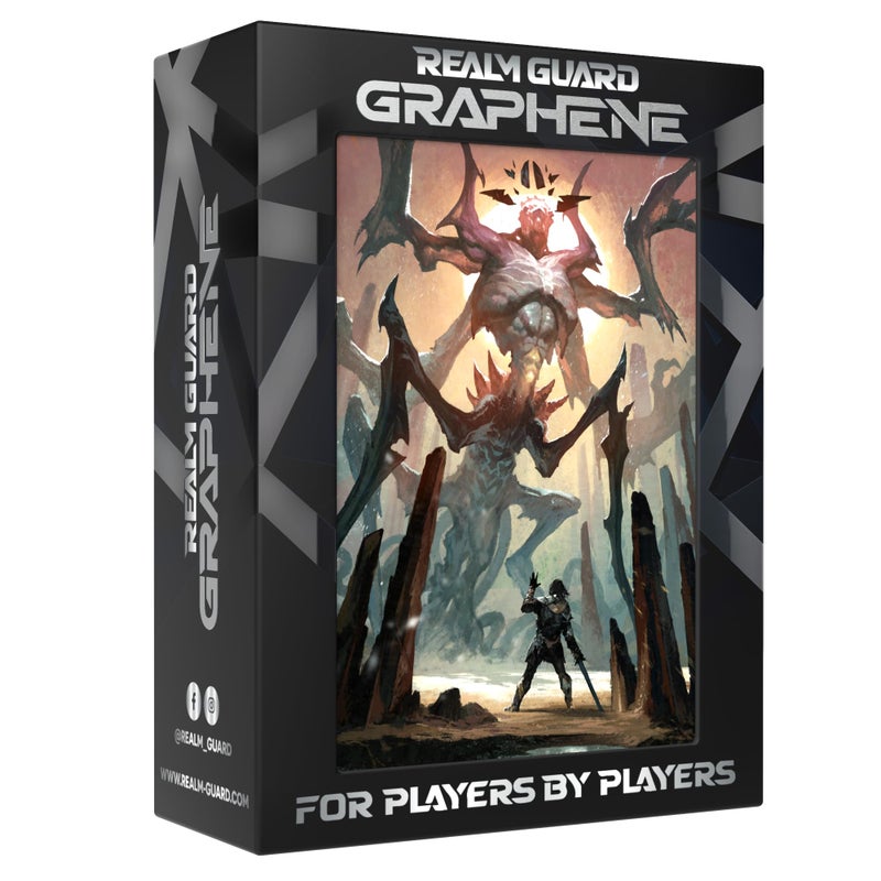 Realm Guard Graphene -100ct Textured Matte TCG/MTG Card Art Sleeves (Eldrazi) - Image 2