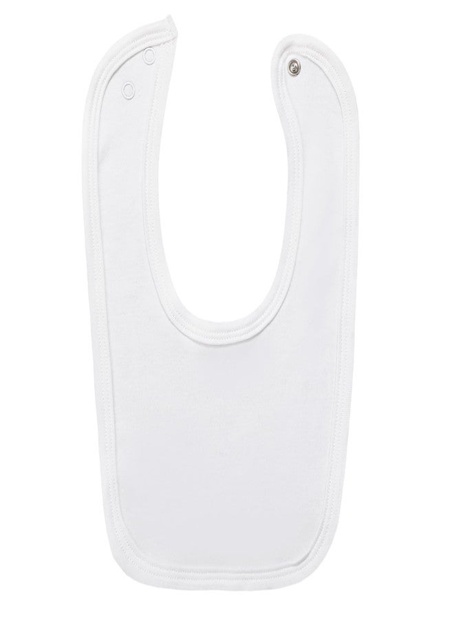 Chuarry 48 Pcs Unisex Cotton Short Sleeve Baby Bodysuit White Baby Socks Gloves Newborn Bibs for 0-3 Months Baby Shower Party - Image 4