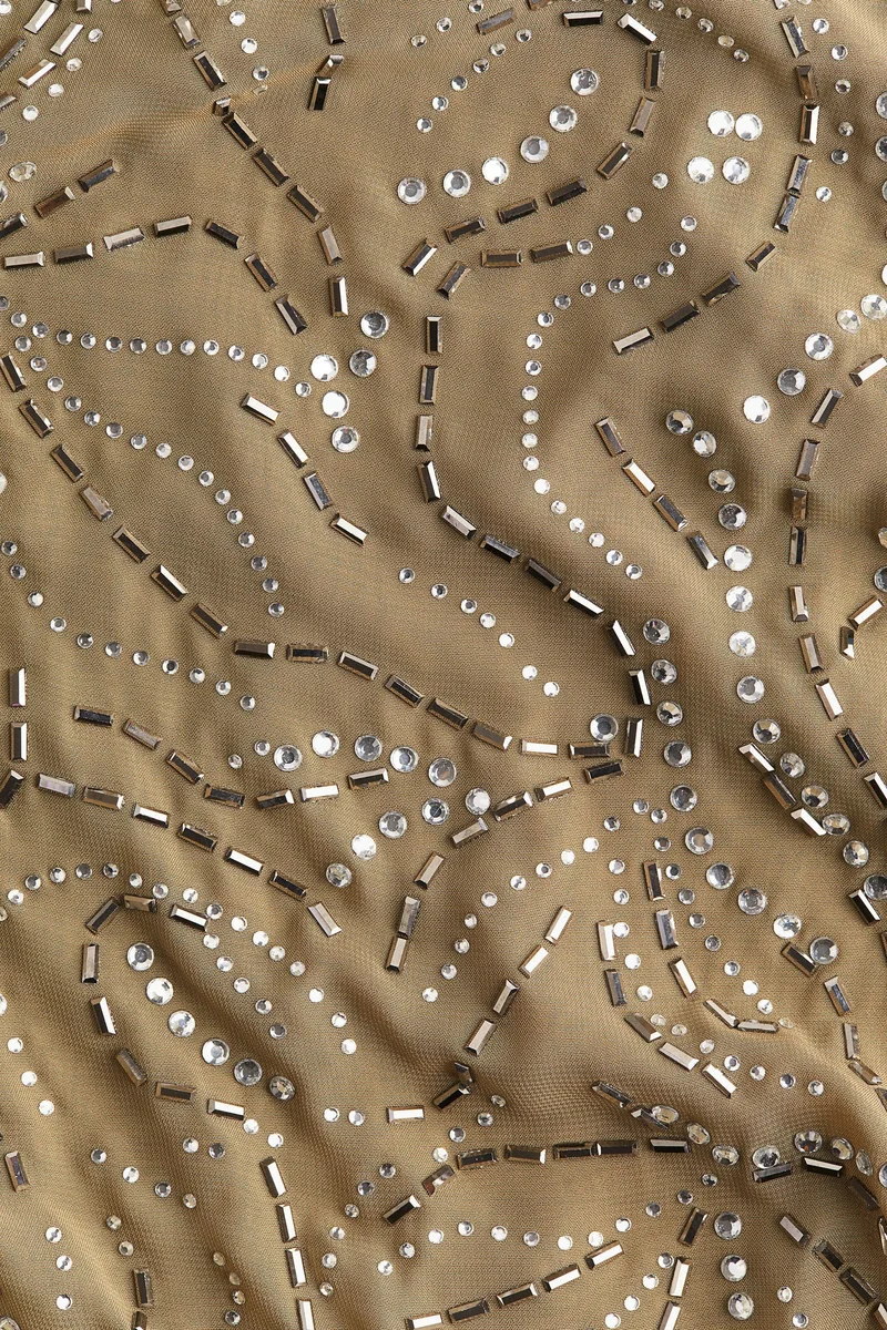 H&M Rhinestone-embellished skirt