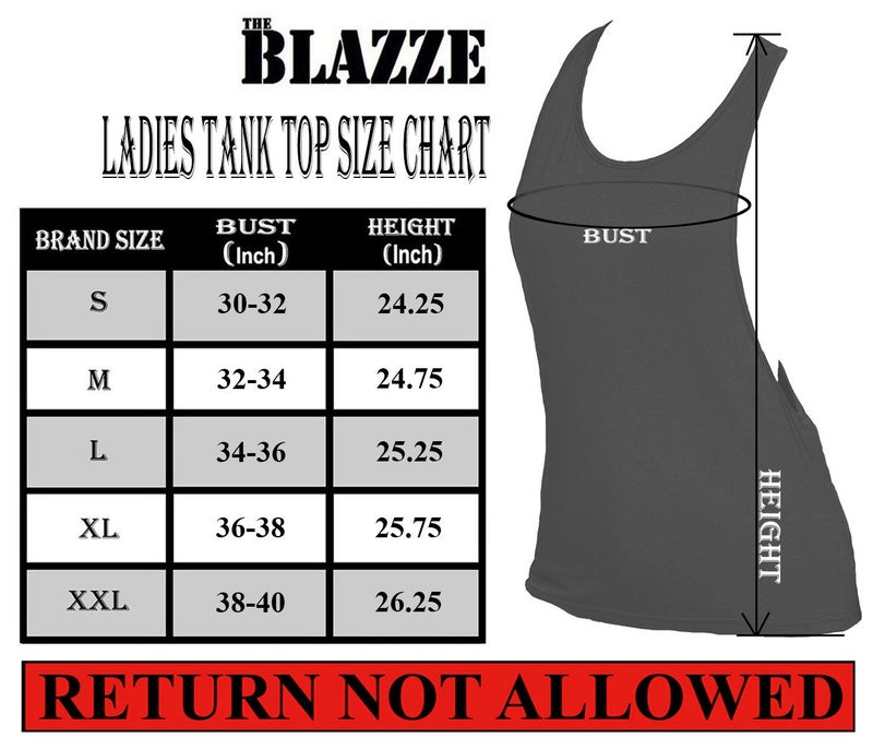 THE BLAZZE Cotton Women's Gym Vest Tank Top Camisole Women Spaghetti Racerback Loose Fit Crop Top Active Wear Yoga Workout Top (Small(32"/80Cm-Chest), Black) - Image 4