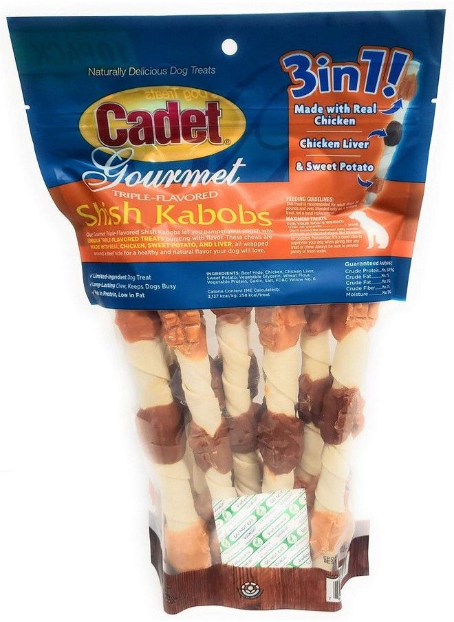 Cadet Cadet Gourmet Triple-Flavored Shish Kabobs 10pk X-Large  - Image 3