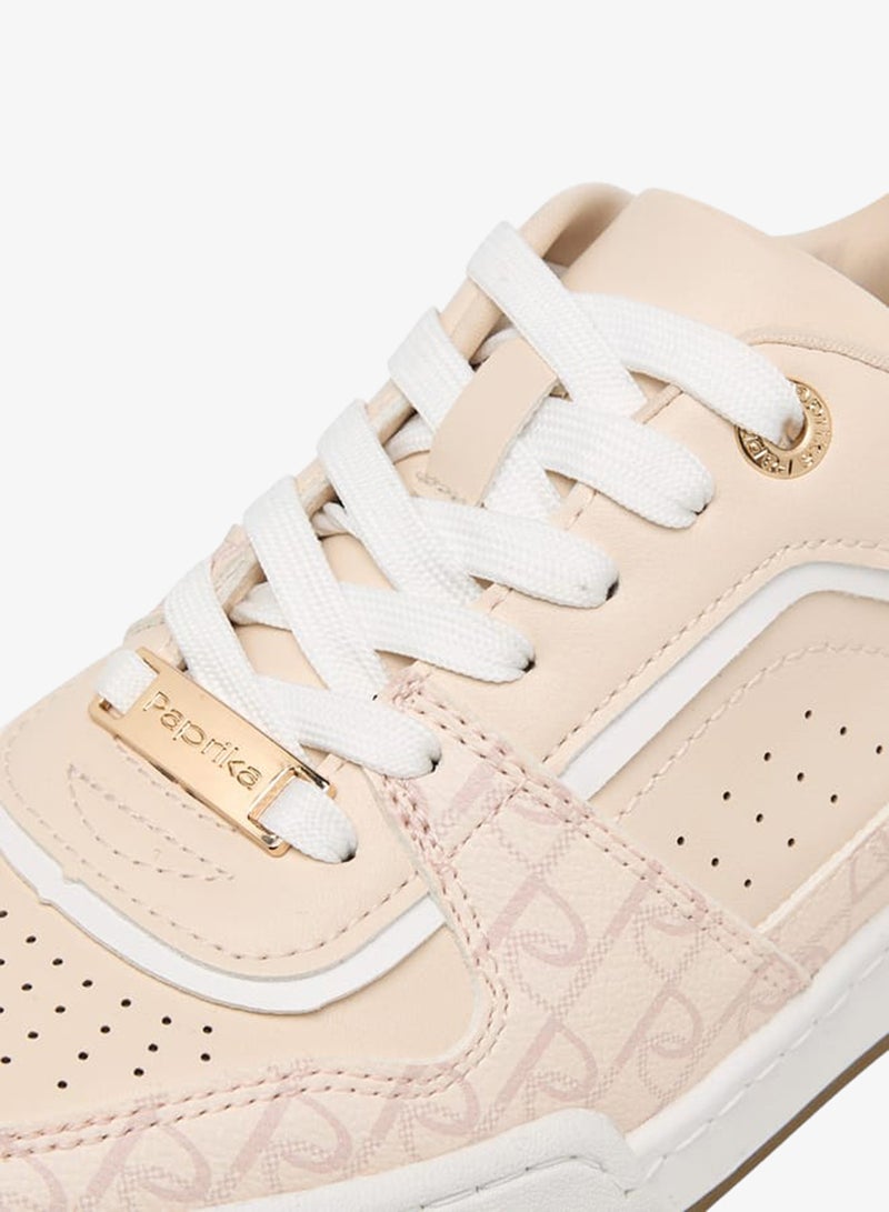 بابريكا سنيكرز نسائي بأربطة وعروة سحب - Image 4