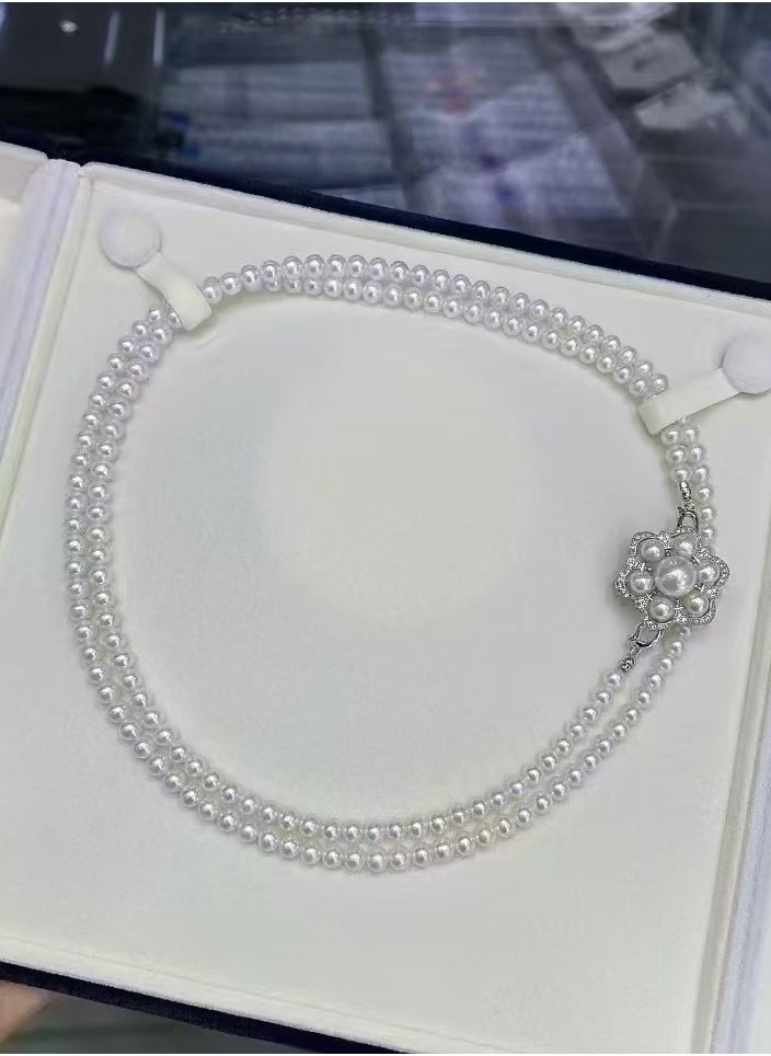 Generic - Natural freshwater pearl necklace - Image 1
