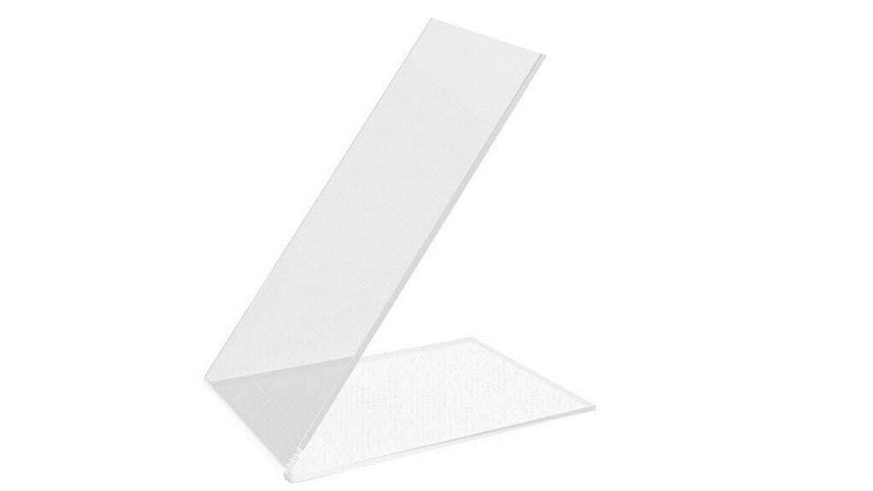 Porpoise Porpoise Acrylic Two Way Stand for Shoe Sandal Great for High-Heeled Shoes Counter Top Display Water Resistant smooth finished Edge 100% Transparent Multipurpose display stand (Pack of 6) - Image 4