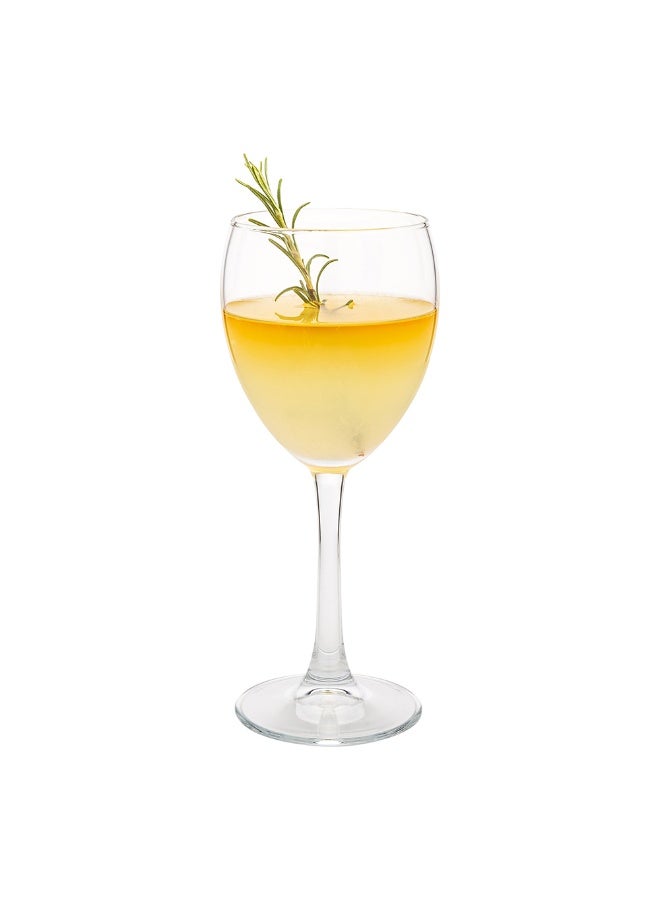 Restaurantware كأس نبيذ أبيض كاسكاتا سعة 11 أونصة، مجموعة من 6 كؤوس نبيذ أبيض مقواة - مقاومة للكسر، كؤوس نبيذ مصنوعة بدقة، آمنة للغسل في غسالة الصحون، للنبيذ الأحمر أو الأبيض - Image 2