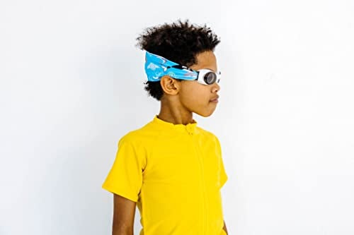 Splash Place Kids Swim Goggles with Fabric Strap - OCEAN FRIENDS | Fun, Fashionable, Comfortable - Tangle-Free, Swimming Goggles for Kids, Comfy Fabric Strap Goggles - Image 4