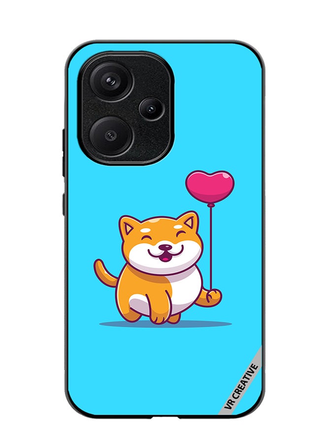 VR CREATIVE Protective Case Cover For Xiaomi Redmi 13C 5G Cute Dog Design Multicolour - Image 1