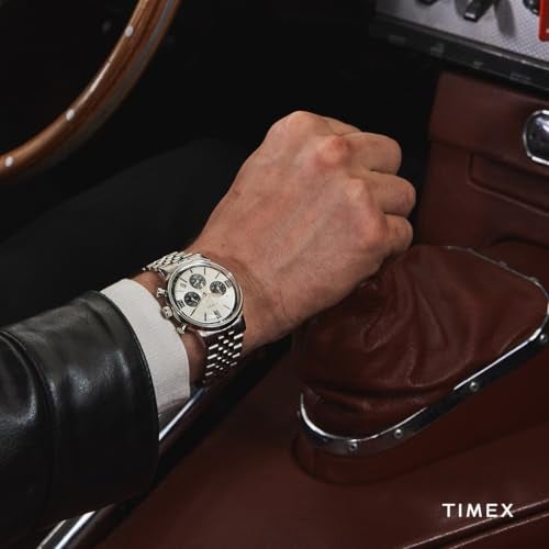 Timex Men's Marlin 40mm Watch - Stainless Steel Bracelet Silver-Tone Dial Stainless Steel Case - Image 3