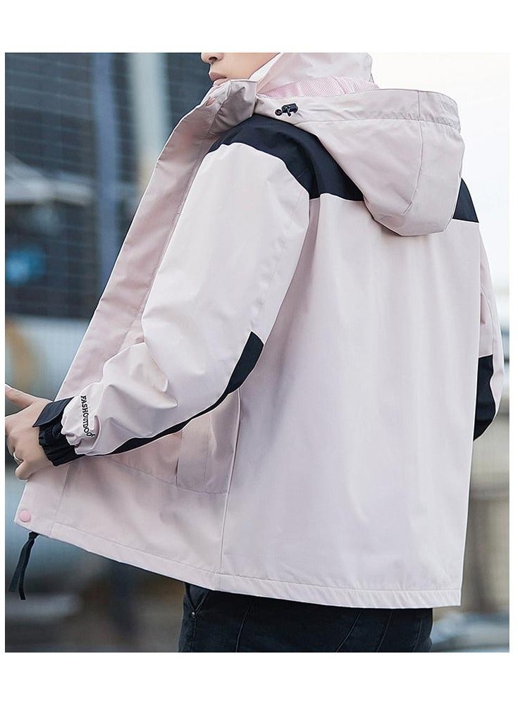 Fashionable Men's Windproof And Waterproof Outdoor Sports Hooded Jacket  - Image 3