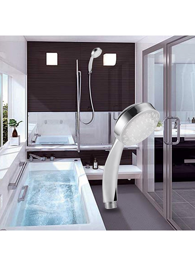 NIBEMINENT 7-Color LED Lighting Shower Head Silver - Image 3