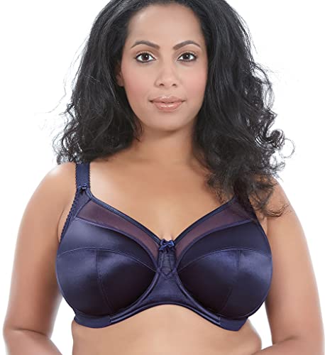 GODDESS Women's Plus-Size Keira Banded Underwire Bra, Ink, 40G - Image 2