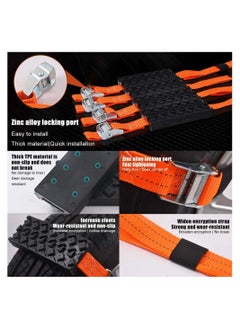 Arabest Track Mat, Portable Tire Traction Device for Snow, Mud And Sand – for Cars And Small Suvs, Get Unstuck Fast, 2Pcs  - Image 5