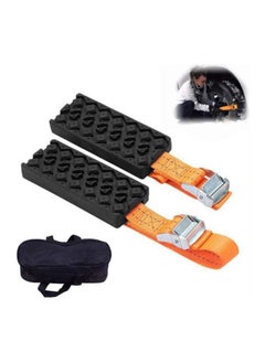 Arabest Track Mat, Portable Tire Traction Device for Snow, Mud And Sand – for Cars And Small Suvs, Get Unstuck Fast, 2Pcs  - Image 1