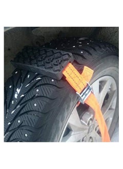 Arabest Track Mat, Portable Tire Traction Device for Snow, Mud And Sand – for Cars And Small Suvs, Get Unstuck Fast, 2Pcs  - Image 2