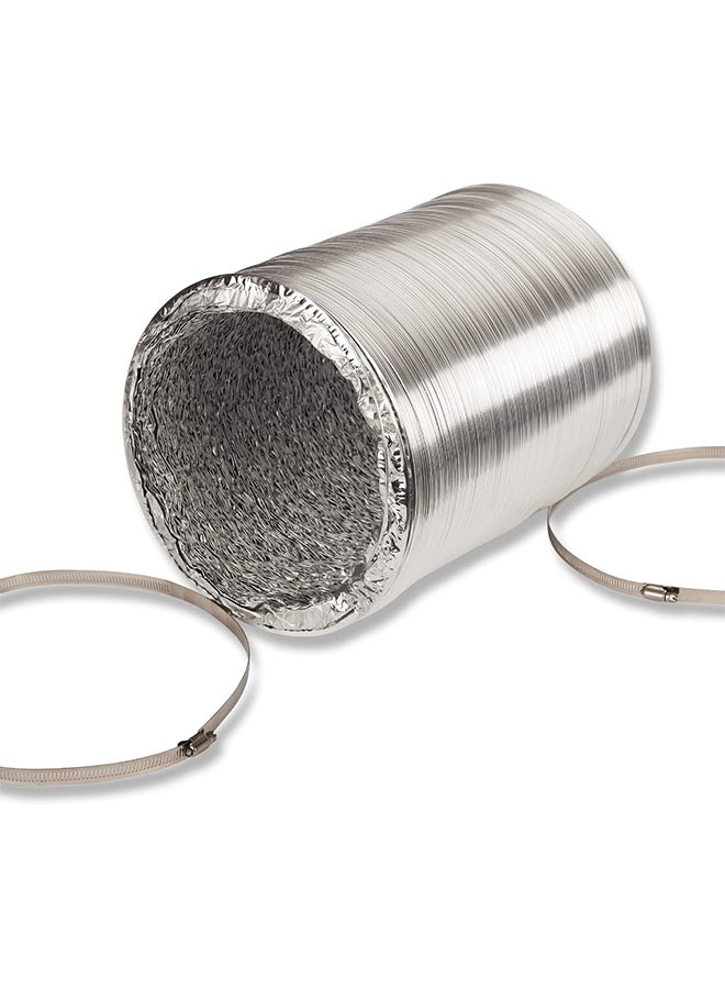 ماكس سترينث أنابيب هواء مرنة من الألومنيوم للتهوية والزراعة المائية (300 مم × 10 م، 12 بوصة) - Image 4