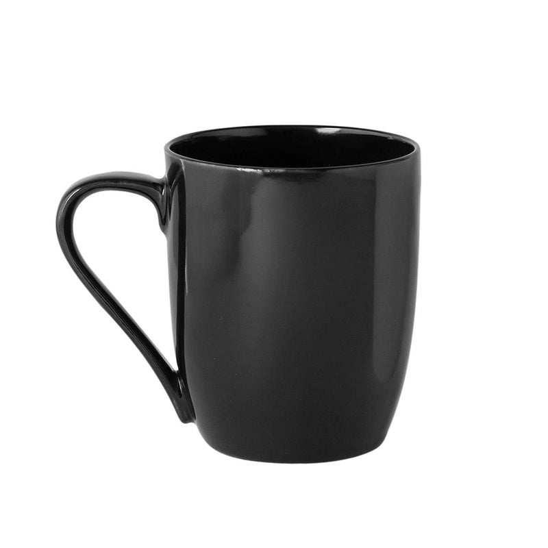 SAAIKEE BlackWhite Tea Coffee Cups Set Bone China Tableware Set of 2 300 ml - Image 5