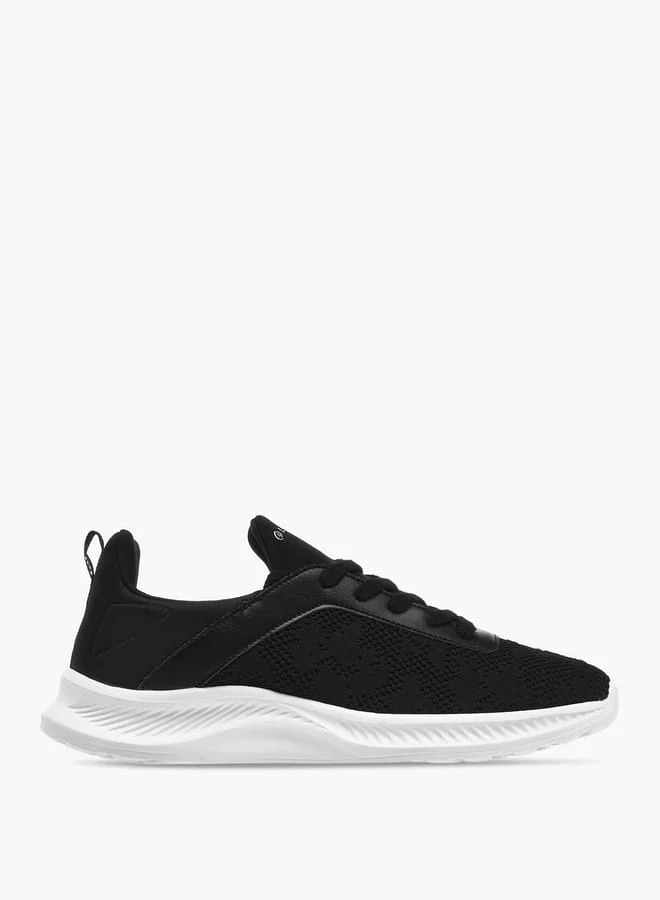 Le Confort Women Mesh Sports Shoes with Lace-Up Closure