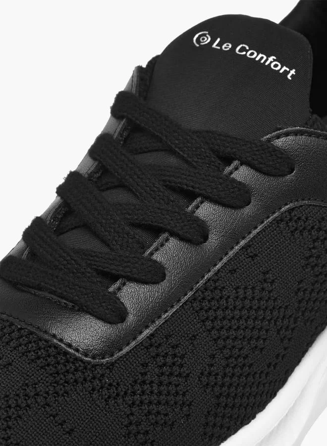 Le Confort Women Mesh Sports Shoes with Lace-Up Closure