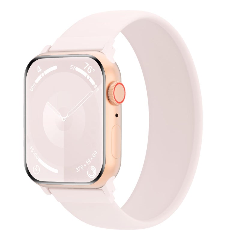 Arctime Silicone Solo Loop Bands Compatible with Watch Band 38mm 40mm 41mm 42mm 44mm 45mm 46mm 49mm, Sport Stretchy Strap Soft Replacement Wristband for iWatch Ultra 3 2 1 Series 11 10 9 8 SE 7 6 5 4 - Image 1