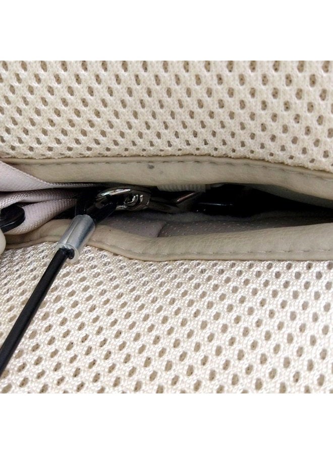 Mogoko Pet Dog Car Seat Belt Restraint, Coated Stainless Steel Chew Proof Dog Vehicle Safety Tether Cable, Double Clip No-Chew Pet Car Leash Lead-31 Inch - Image 5