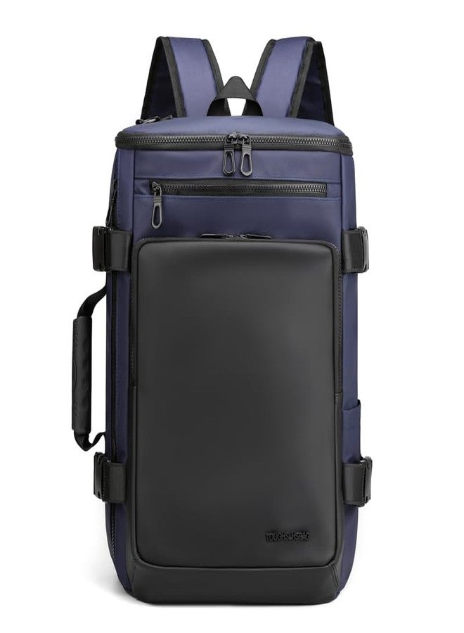 ristoss Mustang backpack Polyurethane Zipper Closure Type with 35 Liter Capacity Bag_1050_Blue - Image 1