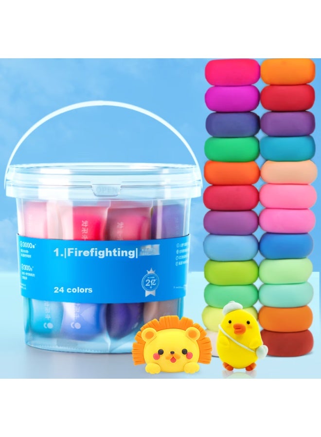 Coloyou Toy For Girls, 24 Colors, Ultra-light Clay, Non-toxic, Odorless, Colored Clay, Play Dough, School Gift For Elementary Students - Image 4