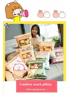 General Lovely Snack Pillow Stuffed Animal Toys Pudding Decorative Removable Pikachu Dolls Creative Toy Gifts For Teens Girls Kids  - Image 4