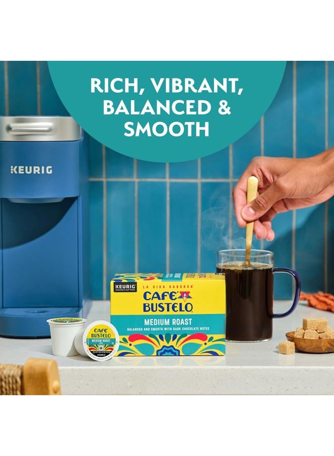 Cafe Bustelo Café Bustelo Medium Roast Coffee, 10 Ct. K-Cup pods (Pack of 6) - Image 5