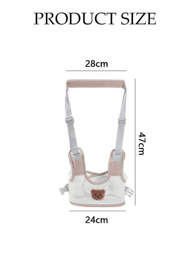 DUNISO Baby Walker Harness, Handheld Kids Walker Helper,Adjustable Infant Walking Assist Trainer Tool, Breathable Safety Belt for Children - Image 2