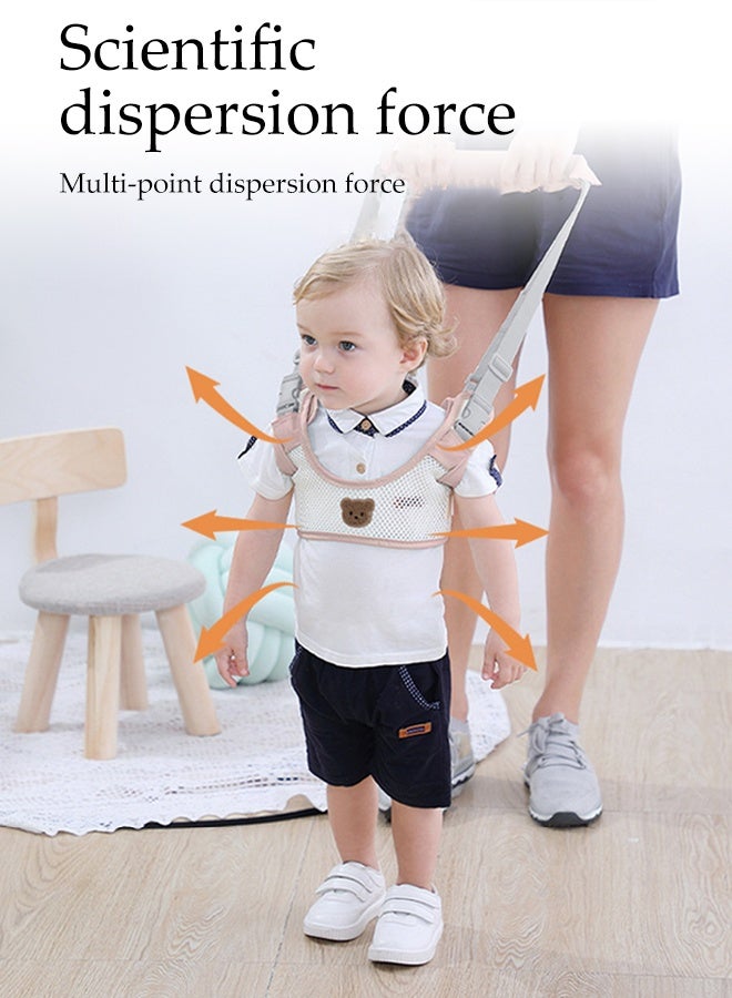 DUNISO Baby Walker Harness, Handheld Kids Walker Helper,Adjustable Infant Walking Assist Trainer Tool, Breathable Safety Belt for Children - Image 4