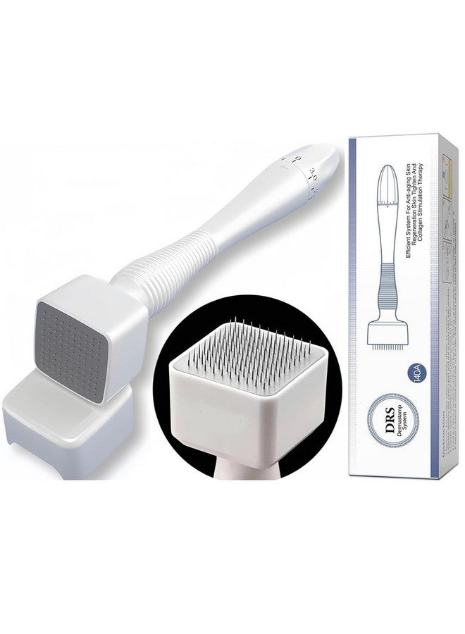 Aakarit Pen Stamp for men and Women Microneedle Body & Hair & Beard Growth - Adjustable Micro Needling - 0.5mm - 3mm Titanium Stamp Skin Repair Care Facial Safe & Effective to Use - Image 1