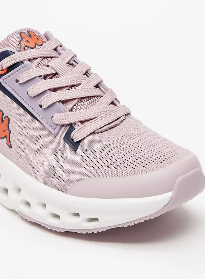 Kappa Women'S Textured Sports Shoes With Lace-Up Closure
