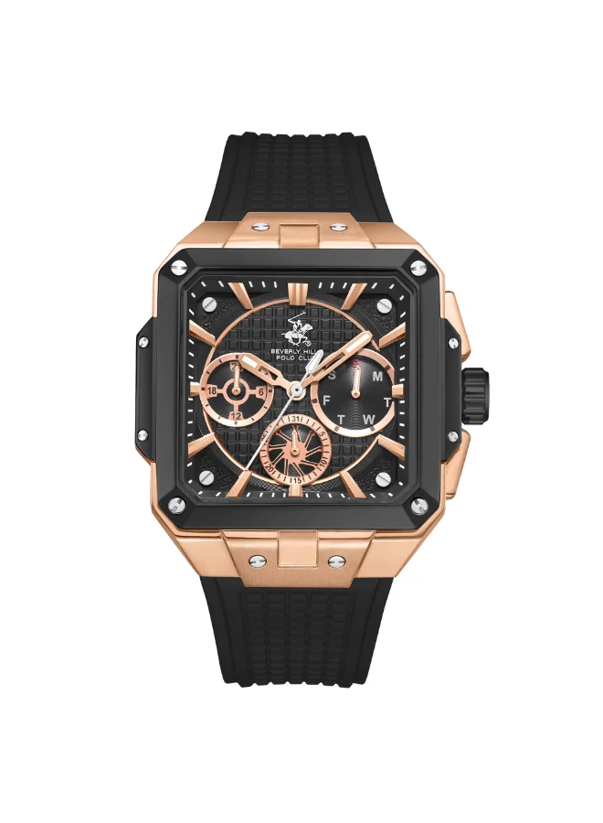 BEVERLY HILLS POLO CLUB BEVERLY HILLS POLO CLUB Men Multi Function Black Dial Watch - BP3742X.851