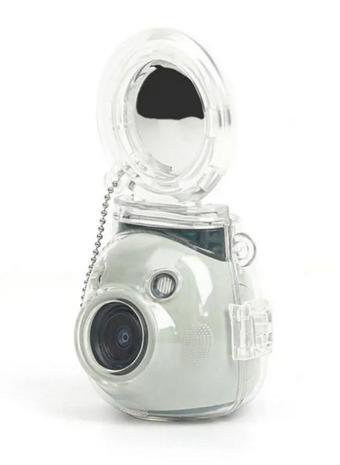 For Fuji Camera Instax Pal Crystal Case Anti Scratch Anti Fall Protective Shell With Self Shooting Mirror Innovative Style Accurate Cutouts Thoughtful Gift