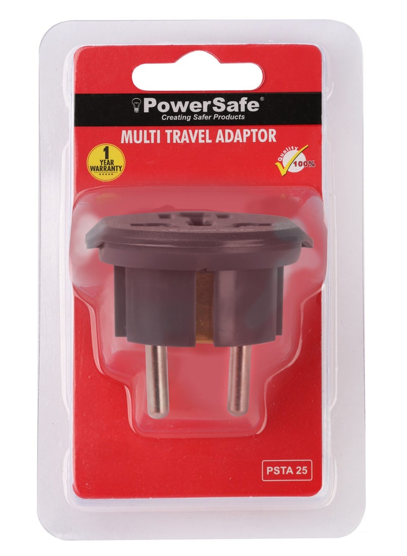 Powersafe Terminator Travel Adaptor Schuko To Universal PSTA 25 - Image 4