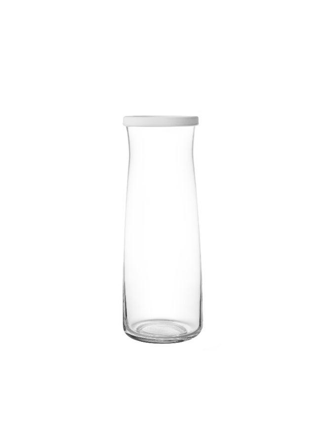 باساباش قارورة ماء زجاج تركي مع غطاء سيليكون بشكل أنيق و متعددة الاستخدام - Image 1