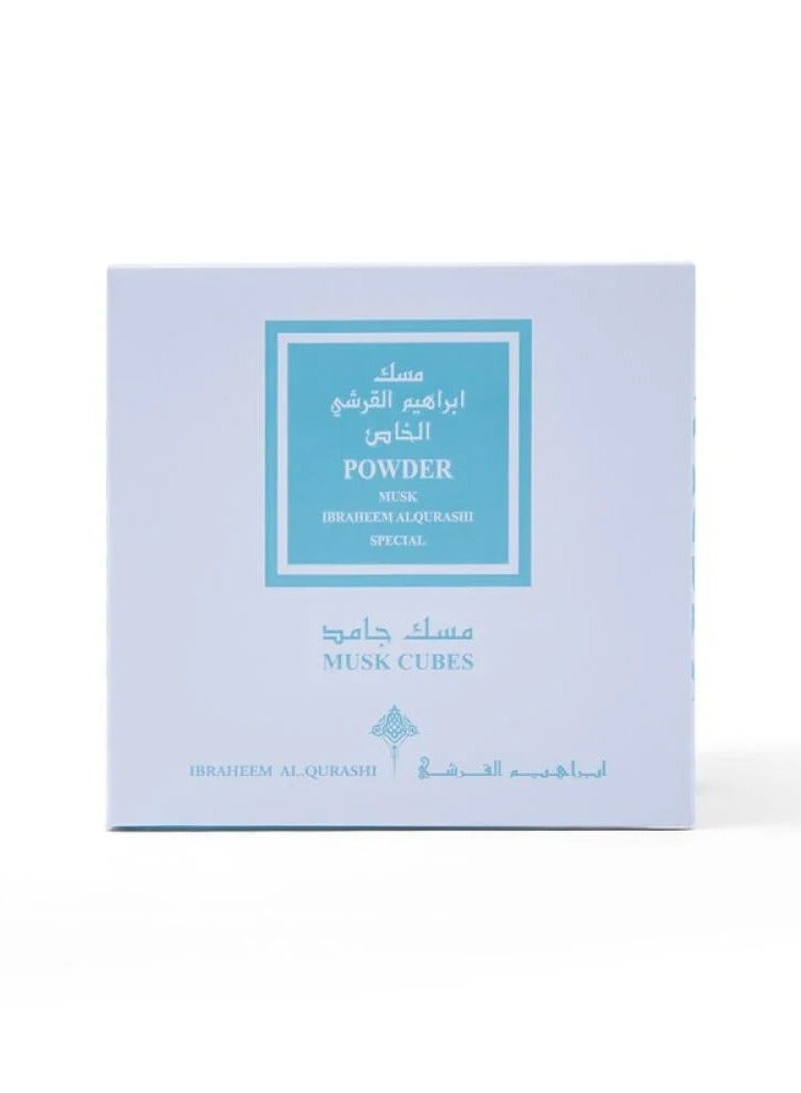 IBRAHEEM AL.QURASHI Musk Powder Cubes 8 Pieces - Image 2